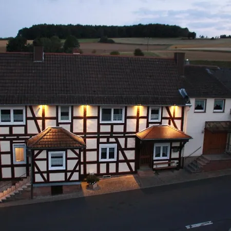 Zum Bergschloesschen Appartement Gilserberg Buitenkant foto